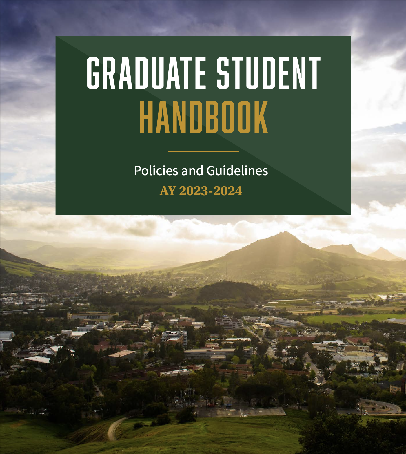 Graduate Student Handbook - Download PDF