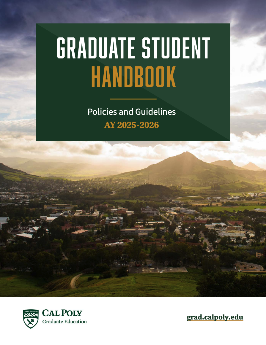 Graduate Student Handbook - Download PDF